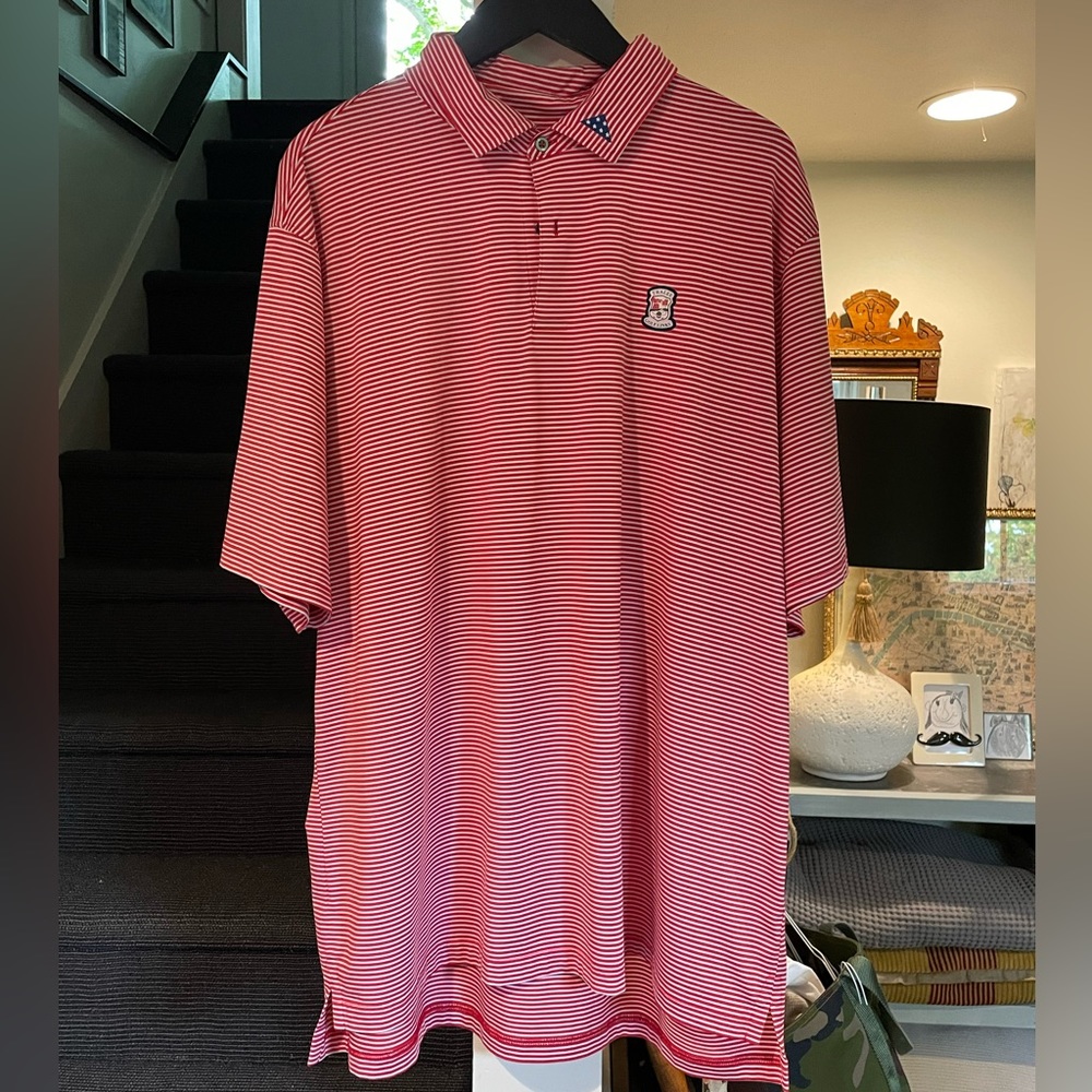 Mens Golf polo Tralee logo